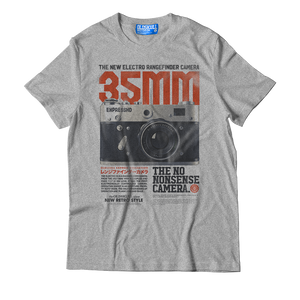 The Photographer Camera Shirt in Grey shows where it all started. Your not just someone using an camera phone for selfies. You have the eye, the vision for the perfect shot. You move in and push the subject out of dead center. You shoot on manual. You shoot in RAW. You're a true photographer. Experience the OldSkull Shirts quality. -OldSkull Store USA the best shirt store in North America.