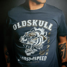 Load image into Gallery viewer, Goods and Speed Tiger Motorcycle Racing Shirt - Hear the Tiger Roar on this Oldskull Shirt OldSkull Store USA the best store in North America